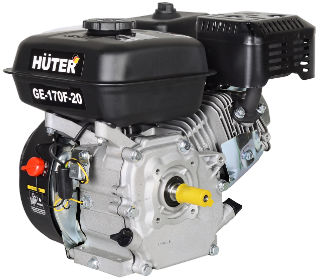 

Бензиновый двигатель Huter GE-170F-20 (70/15/2)