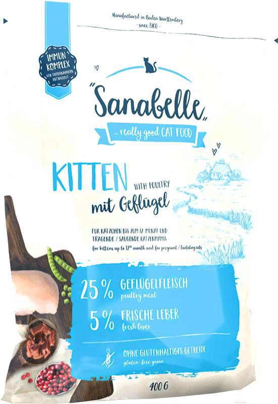 

Корм для кошек Bosch Petfood Sanabelle Kitten 400г, Sanabelle Kitten 400г
