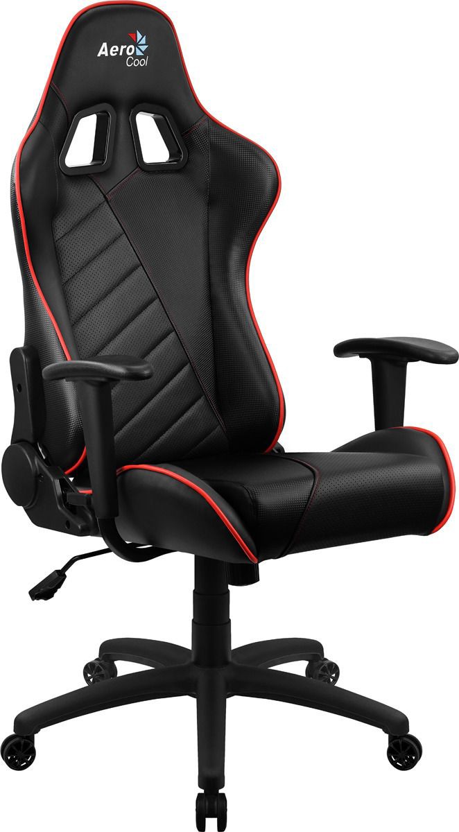 

Офисное кресло AeroCool AC110 AIR Black/Red [4718009155213], Игровое кресло Aerocool AC110 AIR Black Red (ACGC-2024101.R1)