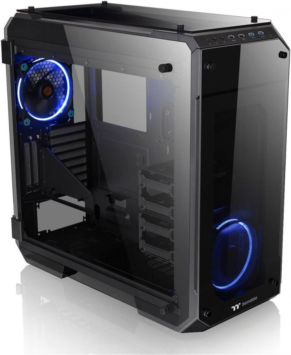 

Корпус для компьютера Thermaltake View 71 TG без БП черный [CA-1I7-00F1WN-00], View 71 TG без БП