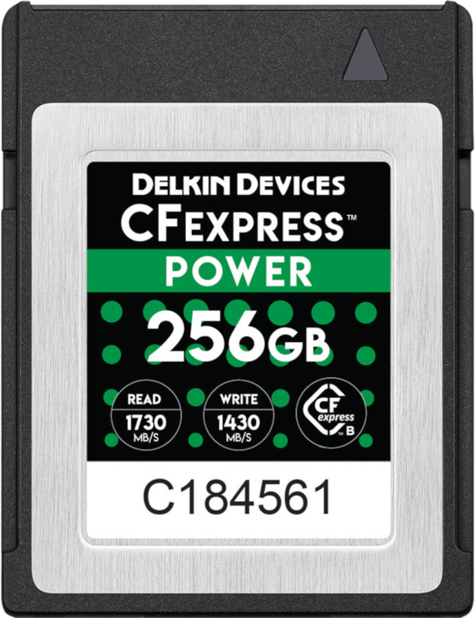 

Карта памяти Delkin Devices Power CFexpress 256GB (DCFX1-256)