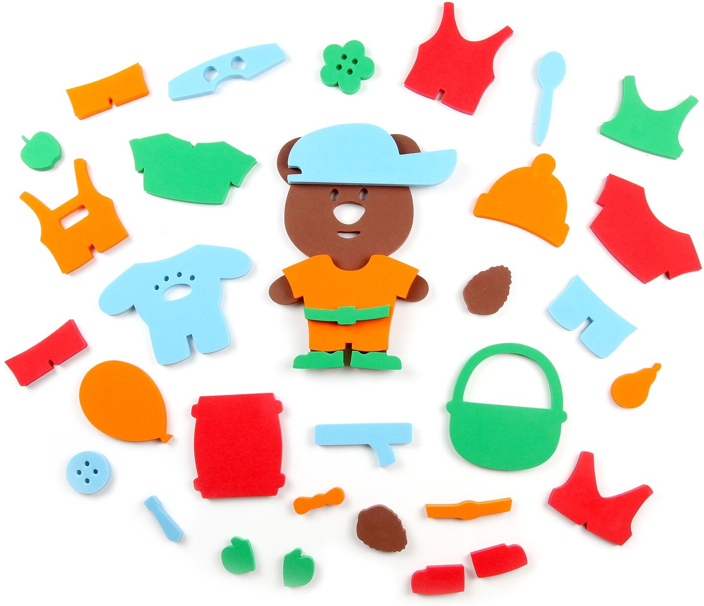 

Набор игрушек для ванной El'Basco Toys Аква Одевашка Мишка (08-002)