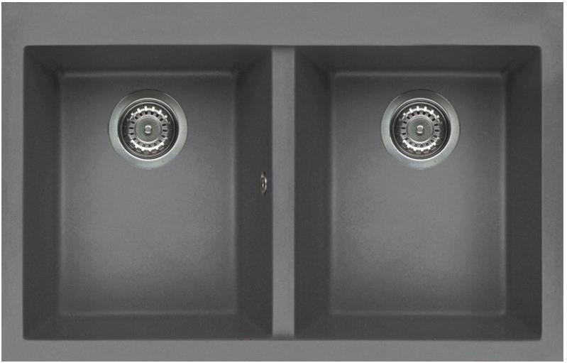 

Кухонная мойка Elleci Quadra 350 M73 Titanium [LMQ35073], Quadra 350