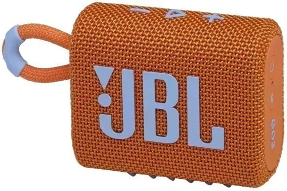 

Портативная акустика JBL Go 3 Orange [JBLGO3ORG], Беспроводная колонка JBL Go 3 (оранжевый)