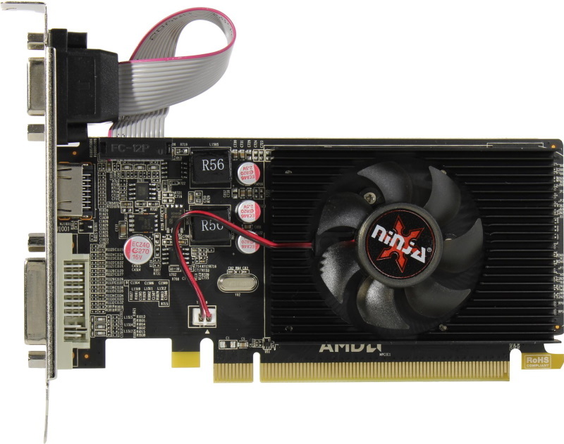 

Видеокарта Sinotex 1GB DDR3 64BIT DVI [AKR523013F], Видеокарта Sinotex Ninja Radeon R5 230 1GB GDDR3 (AKR523013F)