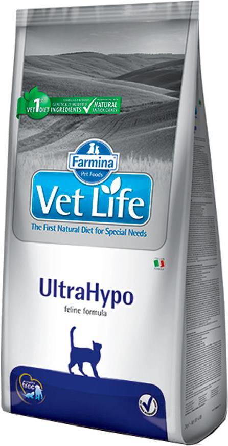 

Корм для кошек Farmina Vet Life UltraHypo 400г, Vet Life UltraHypo 400г