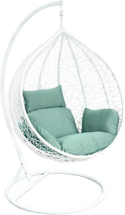 

Подвесное кресло Afina garden AFM-168A-L White/Green