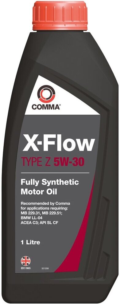 

Моторное масло Comma X-Flow Type Z 5W30 1л [XFZ1L], Моторное масло Comma X-Flow Type Z 5W30 1л XFZ1L