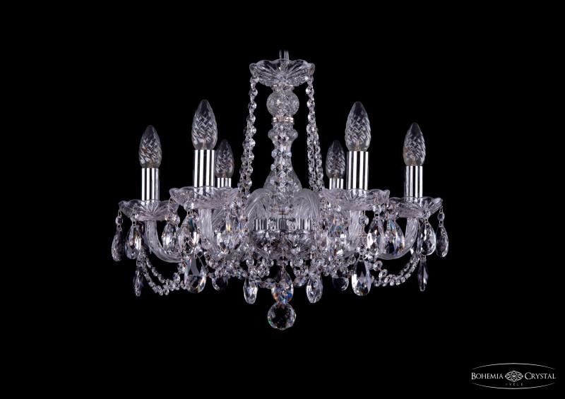 

Подвесная люстра Bohemia Ivele Crystal 1402/6/160/Ni