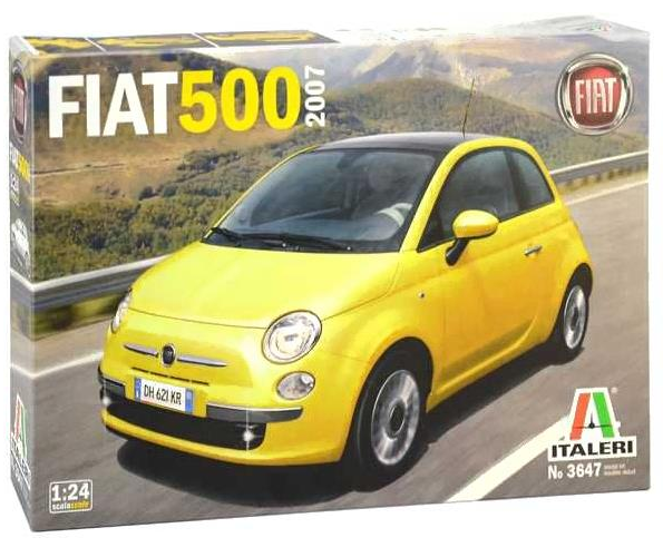 

Сборная модель Italeri Автомобиль Fiat 500 2007 [3647], Сборная модель Italeri Автомобиль Fiat 500 2007 3647
