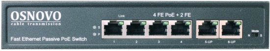 

Коммутатор Osnovo SW-20600/A(80W)