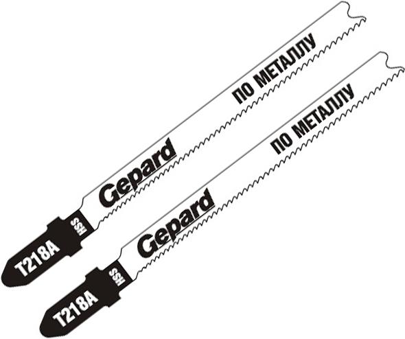 

Пилка для лобзика GEPARD T218A 2шт [GP0612-03], Пилка для лобзика GEPARD T218A 2шт GP0612-03