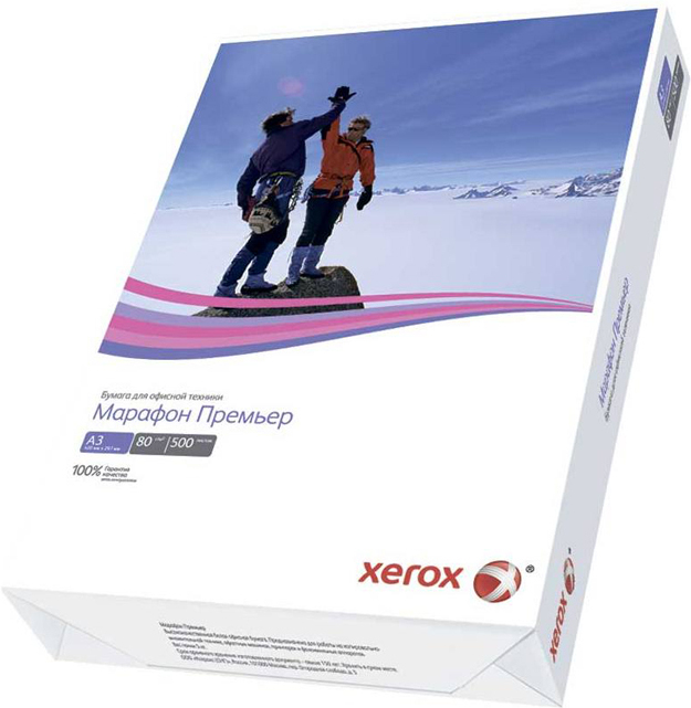 

Бумага Xerox 450L91720, Бумага Xerox Марафон Премьер A4 80г/м2 450L91720