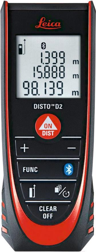 

Лазерный дальномер Leica Disto D2 New, DISTO D2