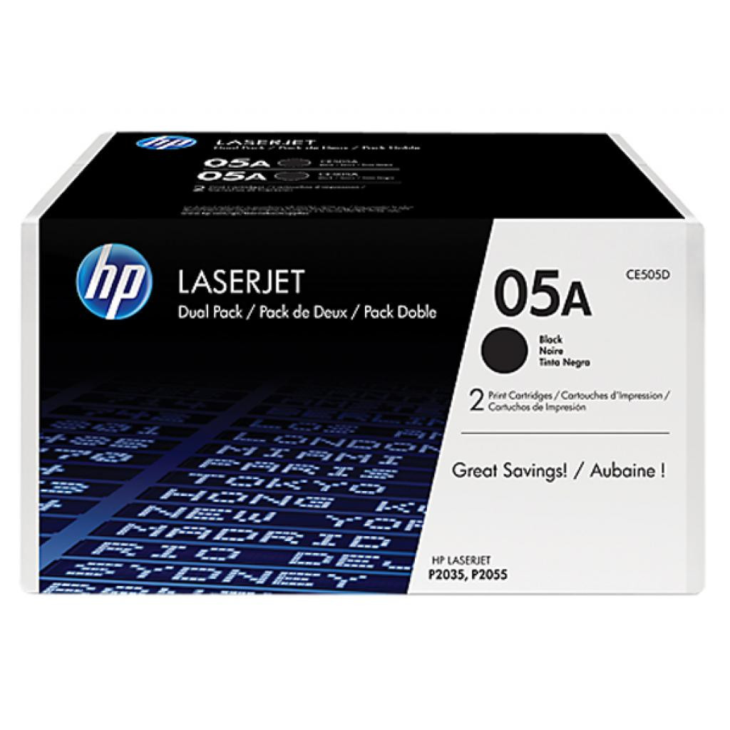 

Картридж для принтера HP 05A (CE505D), Тонер Картридж HP 05A черный (CE505D)