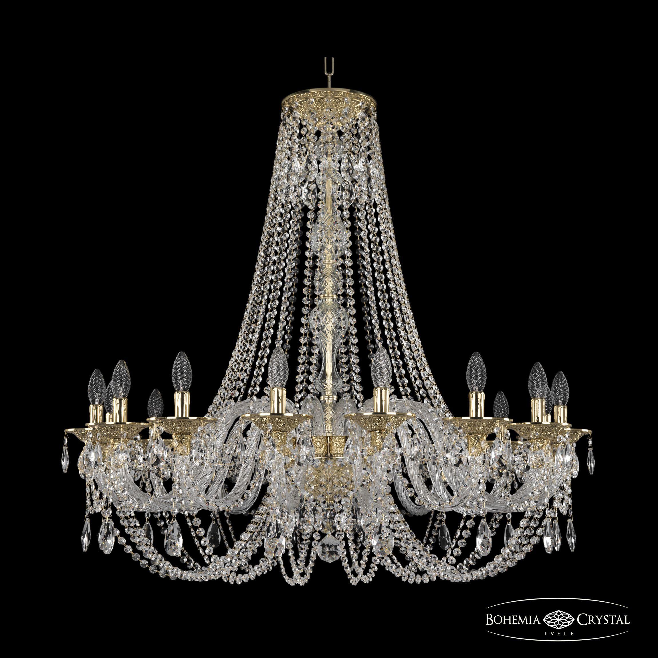 

Подвесная люстра Bohemia Ivele Crystal 16106/16/360/H-95 G, 16106/16/360/H-95 G