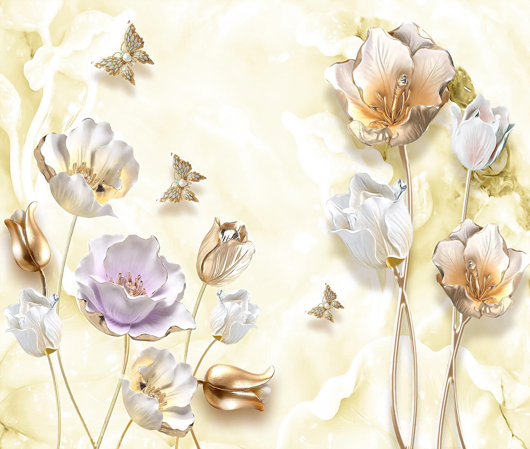 

Фотообои Citydecor Цветочный декор 10 300x254