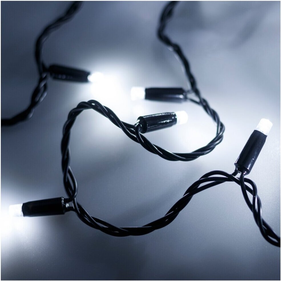 

Светодиодная гирлянда ARdecoled ARD-STRING-PRO-10000-BLACK-100LED-STD White [025826], Светодиодная нить ARdecoled ARD-STRING-PRO-10000-BLACK-100LED-STD 025826 White