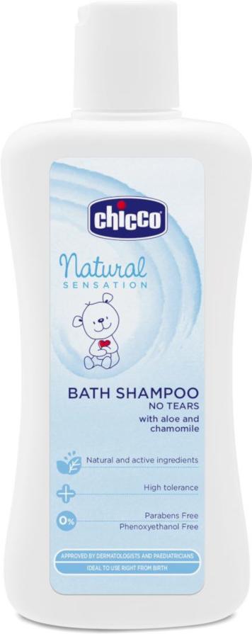 

Шампунь детский Chicco Natural Sensation 200 мл 340728388 [00007714100000], Natural Sensation 200 мл 340728388