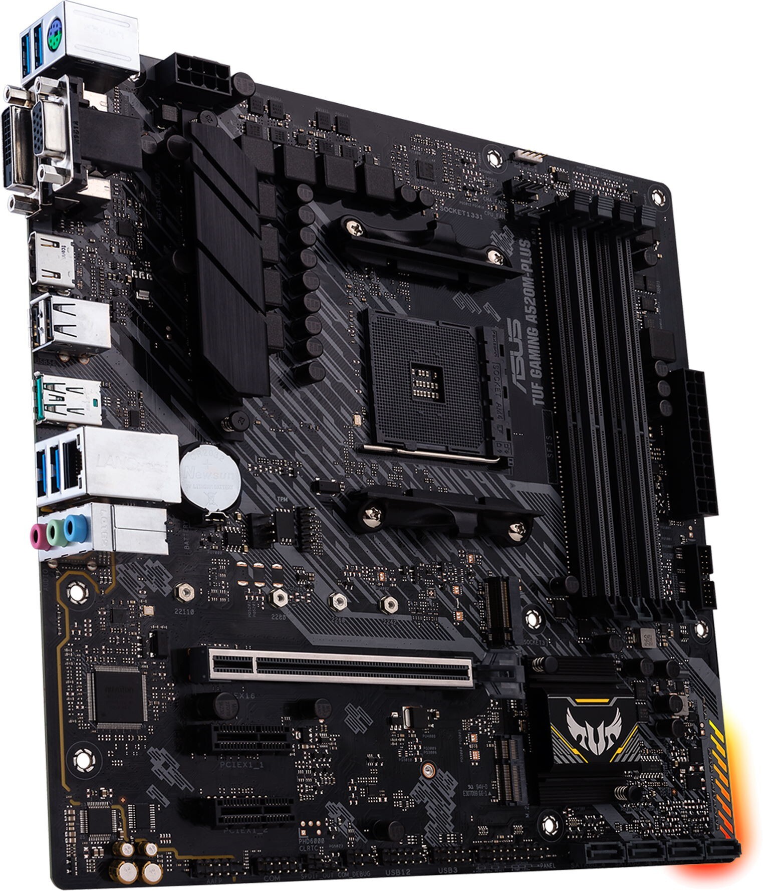 

Материнская плата ASUS TUF GAMING A520M-PLUS, Материнская плата ASUS TUF Gaming A520M-Plus