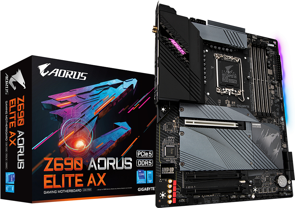 

Материнская плата Gigabyte Z690 AORUS ELITE AX, Материнская плата Gigabyte Z690 Aorus Elite AX (rev. 1.0)