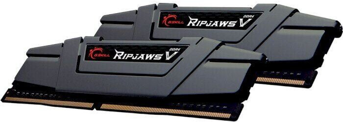 

Оперативная память G.Skill DDR IV 16Gb KiTof2 PC-25600 3200MHz Ripjaws V [F4-3200C16D-16GVGB], Оперативная память G.SKILL Ripjaws V 2x8GB DDR4 PC4-25600 F4-3200C16D-16GVGB