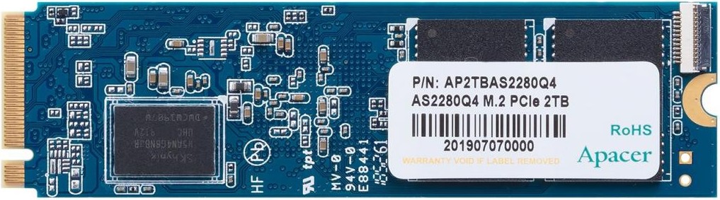 

SSD диск Apacer M.2 2280 2TB AS2280Q4 [AP2TBAS2280Q4-1], SSD Apacer AS2280Q4 2000GB AP2TBAS2280Q4-1