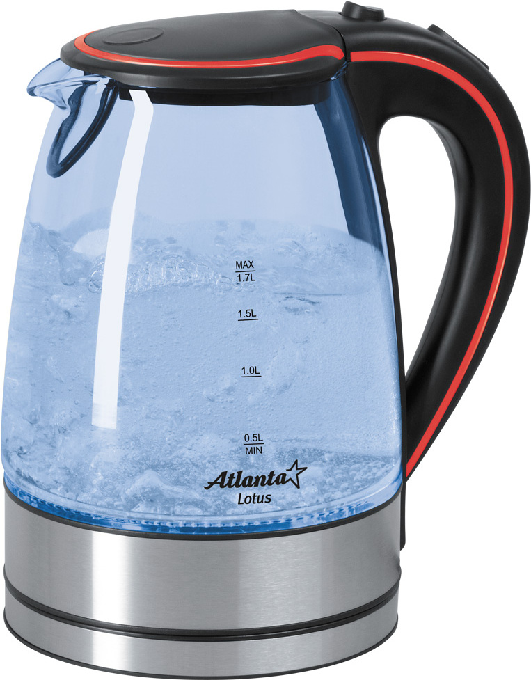 

Электрочайник Atlanta ATH-691 черный