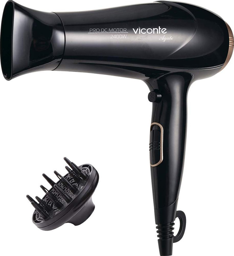 

Фен Viconte VC-3723 черный, VC-3723
