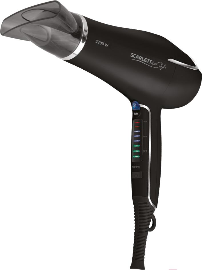 

Фен Scarlett SC-HD70I40 черный, SC-HD70I40