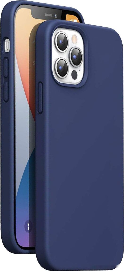 

Накладка силиконовая UGREEN LP419-20458 для Apple iPhone 12, Navy