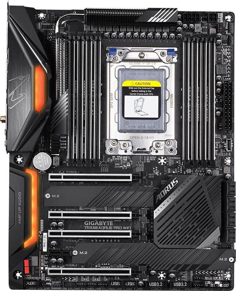 

Материнская плата Gigabyte TRX40 AORUS PRO WIFI, TRX40 AORUS PRO WIFI
