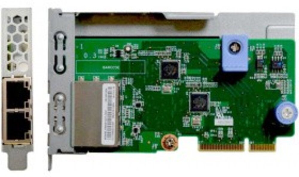 

Lenovo ThinkSystem 1Gb 2-port RJ45 LOM OK [7ZT7A00544], адаптер Lenovo ThinkSystem 1Gb 2-port RJ45 LOM OK 7ZT7A00544
