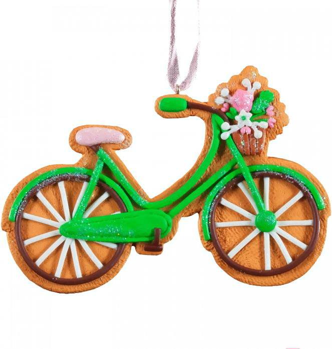 

Елочная игрушка Erich Krause Decor Пряничный велосипед [43724], Decor Пряничный велосипед