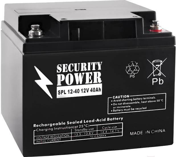 

Аккумулятор для ИБП Security Power SPL 12-40 12V/40Ah