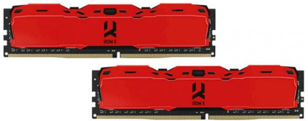 

Оперативная память GOODRAM Iridium 2x8GB DDR4 PC4-25600 (IR-XR3200D464L16SA/16GDC)