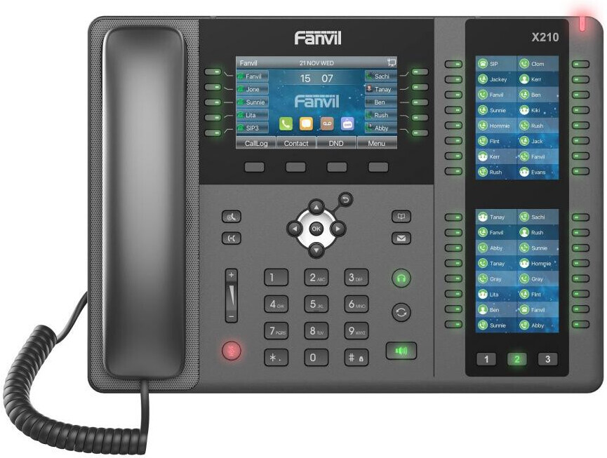 

IP-телефония FANVIL X210 черный
