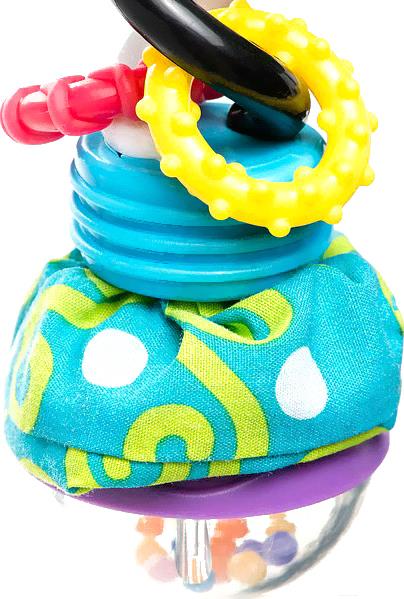 

Погремушка Playgro Забавные шарики / 0181598 (с прорезывателем), Погремушка Забавные шарики с прорезывателем