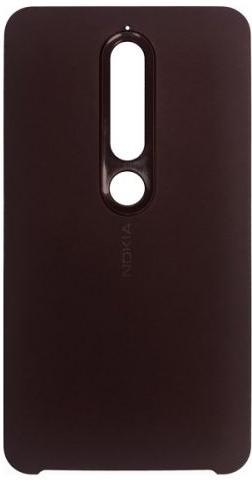 

Чехол для телефона Nokia 6.1 Soft Touch Case CC-505 Iron Red [1A21RSP00VA], 6.1 Soft Touch Case CC-505