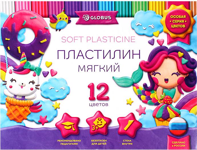 

Пластилин Darvish мягкий для девочек 12цв со стеком [ПЛ12Р], мягкий для девочек 12цв со стеком