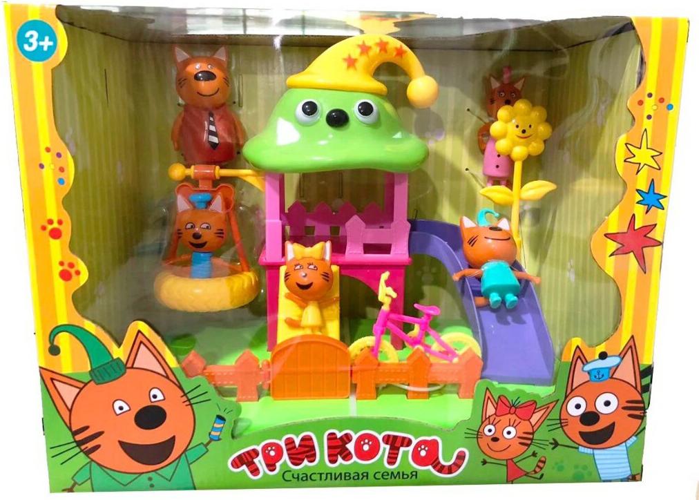 

Игровой набор Rong Long Три кота [8320-10], Три кота