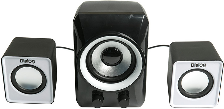 

Мультимедиа акустика Dialog Colibri AC-202UP Black/White
