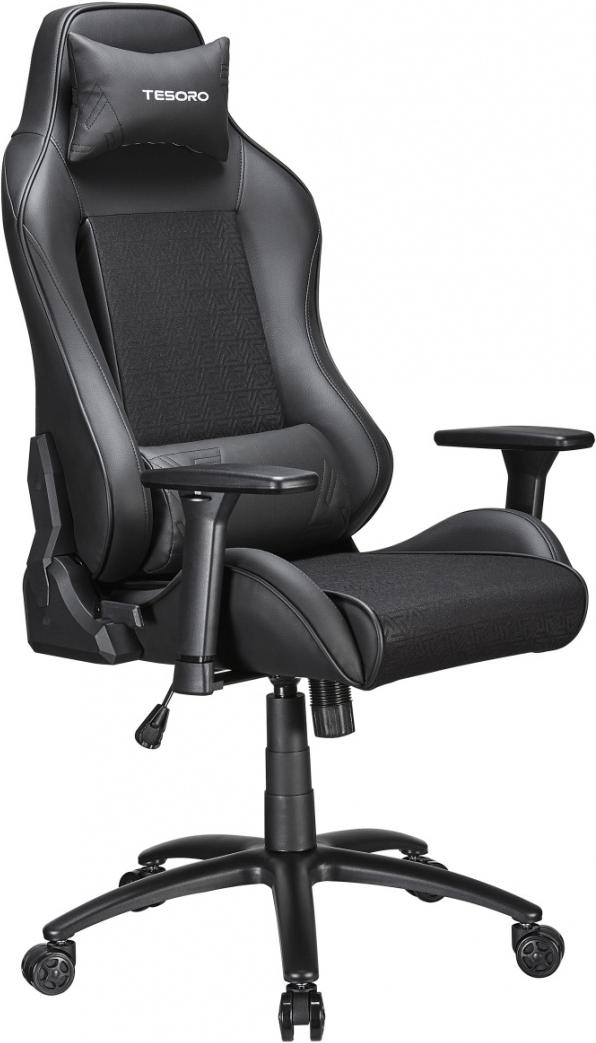 

Игровое кресло Tesoro Alphaeon S2 черный [TSF717BK], Alphaeon S2