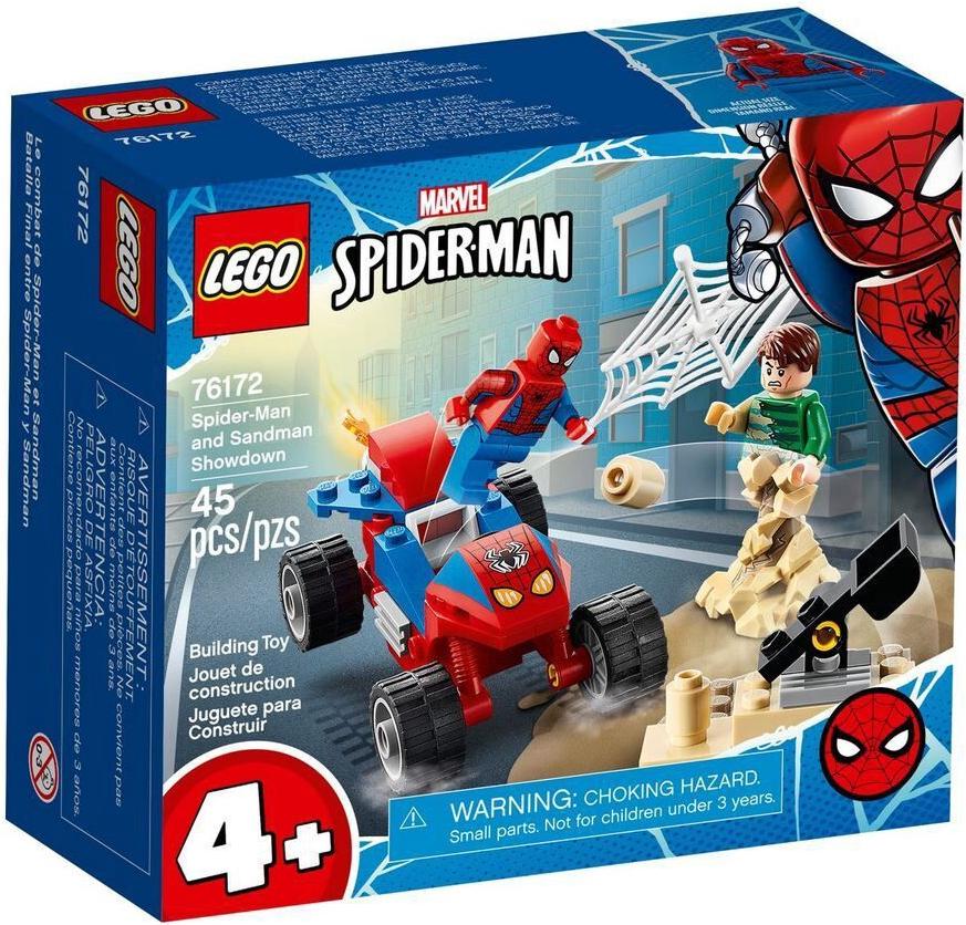 

Конструктор LEGO Super Heroes Spider-man Бой Человека-Паука с Песочным Человеком [76172], Super Heroes Spider-man Бой Человека-Паука с Песочным Человеком