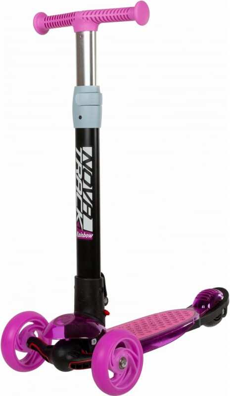 

Самокат Novatrack Rainbow 120PROT.RAINBOW.PN22 (розовый/черный)