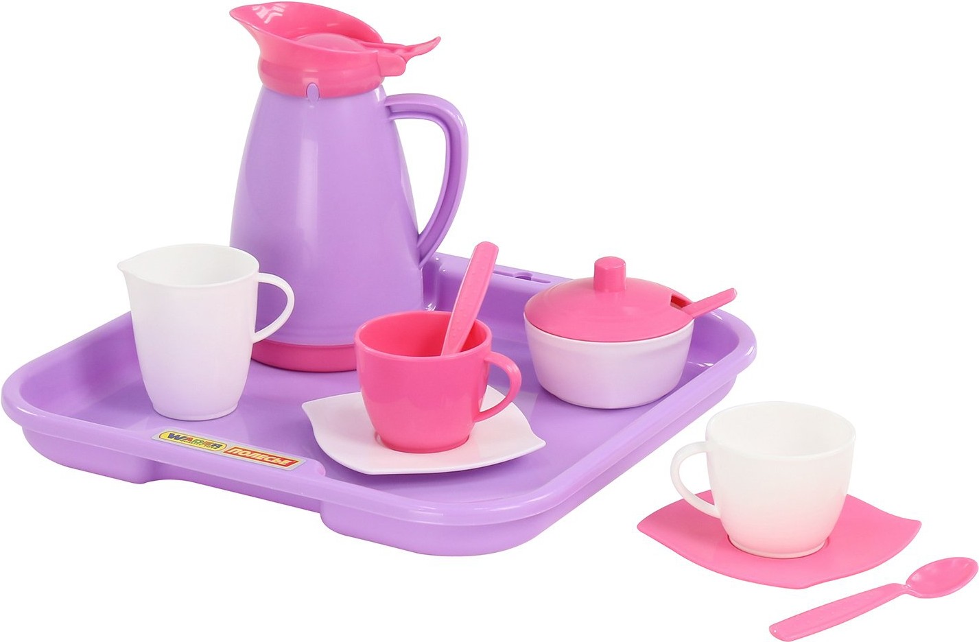 

Игровой набор Полесье Алиса с подносом 2 персоны Pretty Pink [40589], Игровой набор Полесье Алиса с подносом 2 персоны Pretty Pink 40589