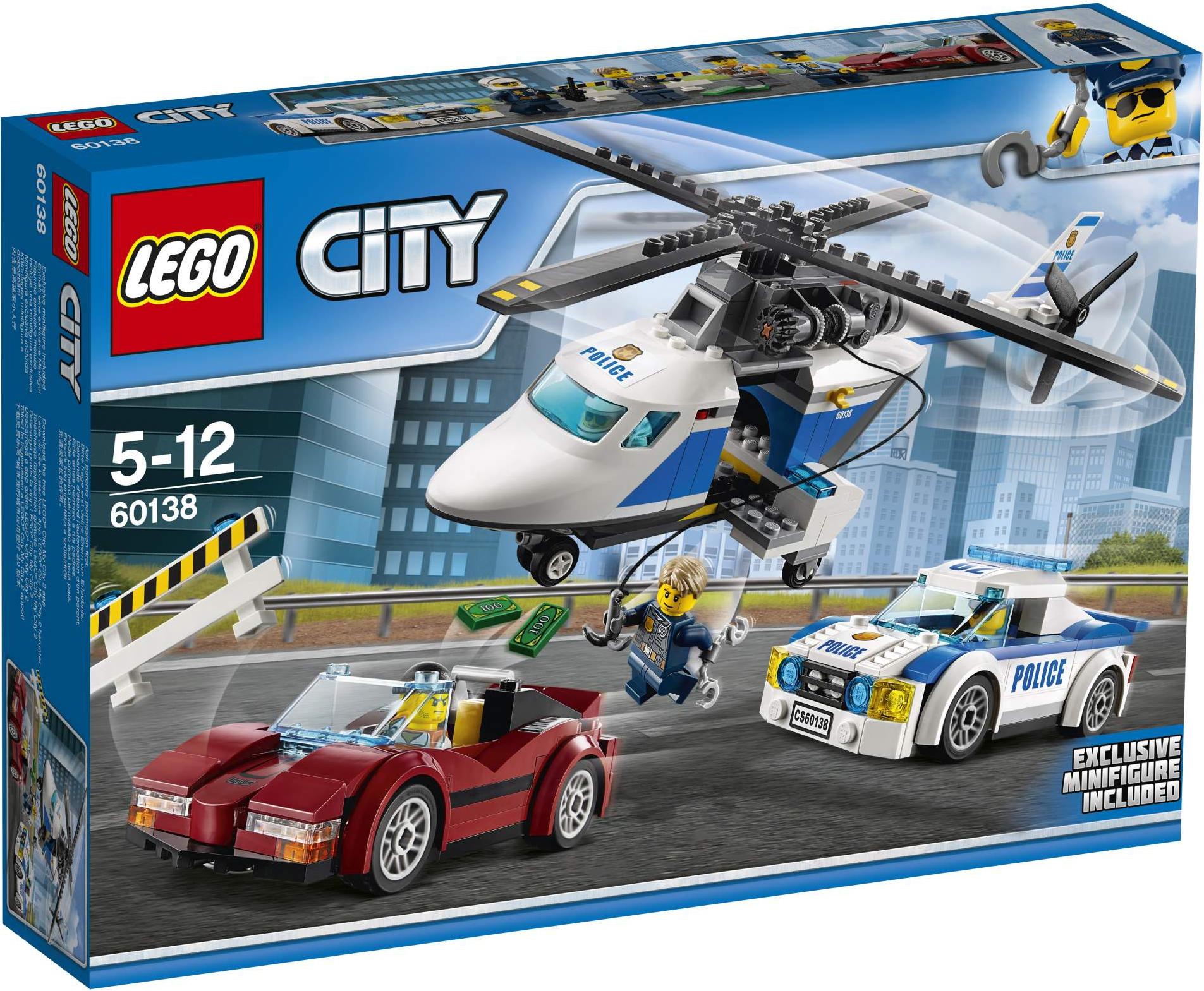 

Конструктор Lego City Стремительная погоня 60138, City Стремительная погоня