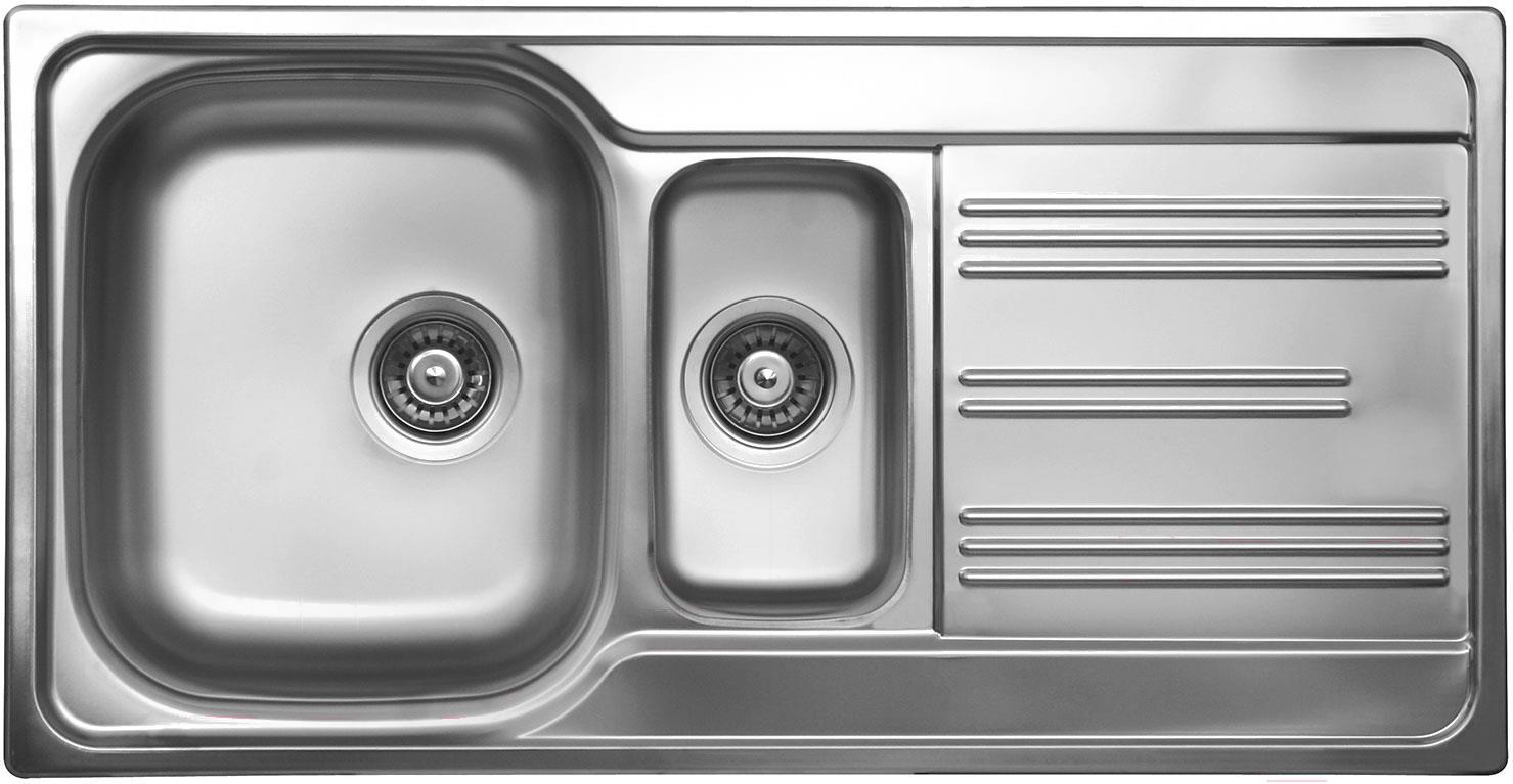 

Кухонная мойка Ukinox Гранд GRP980.500 15GT8K-O, Гранд GRP980.500 15GT8K-O