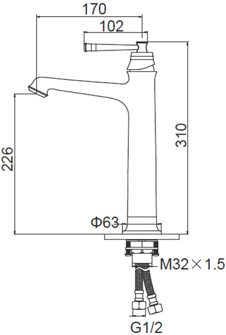 

Смеситель Gerhans K11120G