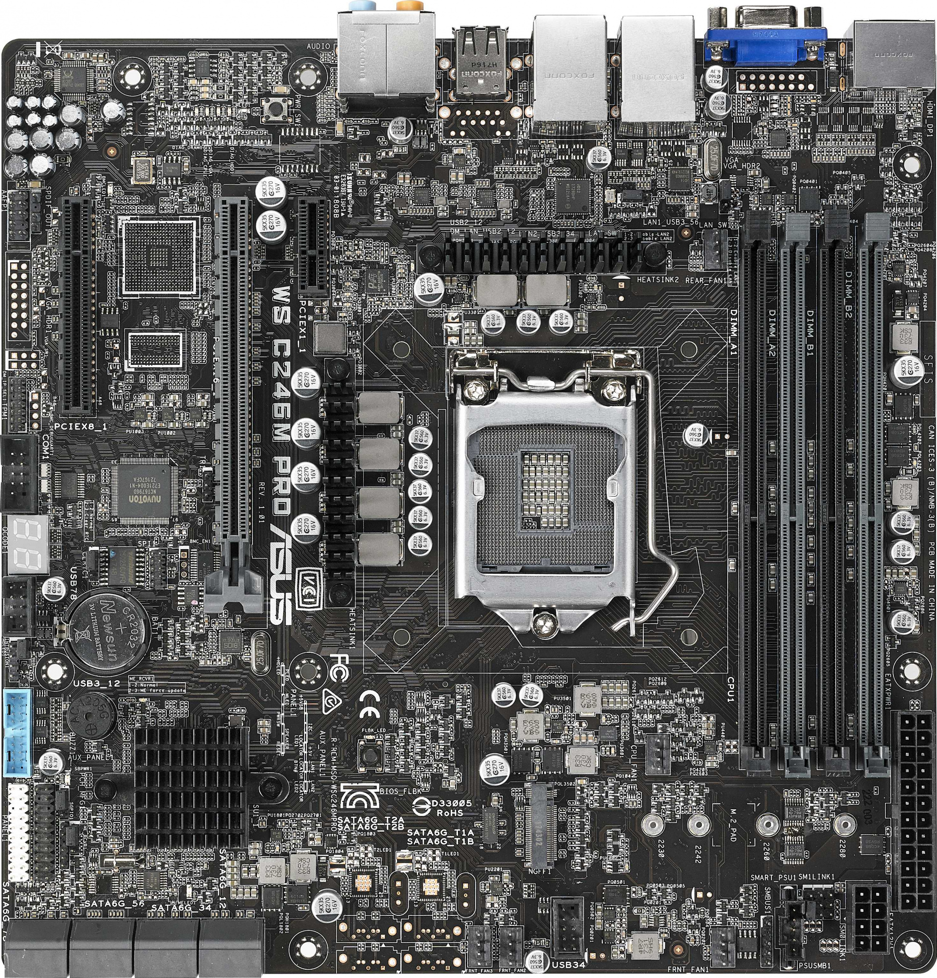 

Материнская плата ASUS WS C246M PRO [90SW00E0-M0EAY0], Материнская плата ASUS WS C246M PRO 90SW00E0-M0EAY0